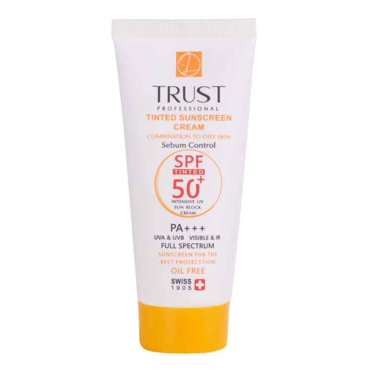 کرم ضد آفتاب رنگی و کنترل چربی بژ روشن (پوست مختلط تا چرب)