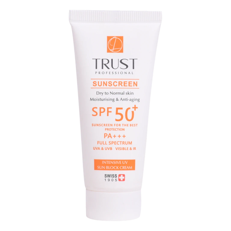 کرم ضد آفتاب و ضد پیری (پوست خشک تا نرمال) (فاقد رنگ)