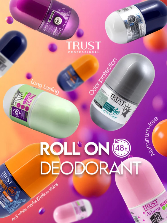 لوسیون خوشبوکننده (مام رول) زنانه تراست مدل آتن